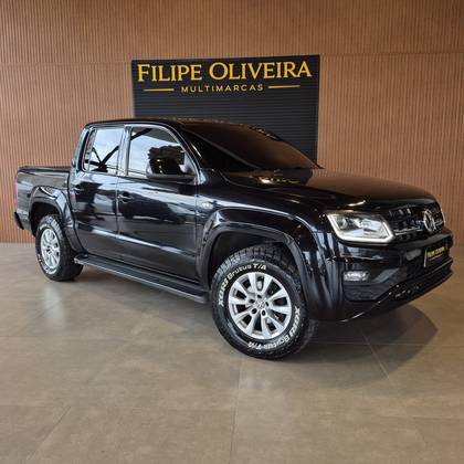 VOLKSWAGEN AMAROK 2.0 TRENDLINE 4X4 CD 16V TURBO INTERCOOLER DIESEL 4P AUTOMÁTICO VOLKSWAGEN AMAROK 2.0 TRENDLINE 4X4 CD 16V TURBO INTERCOOLER DIESEL 4P AUTOMÁTICO